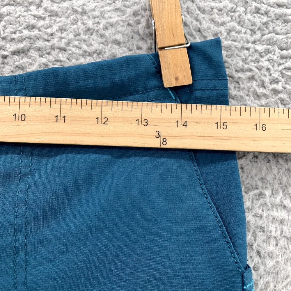 Women's Blue Drawstring Pants - Picture 2 of 12